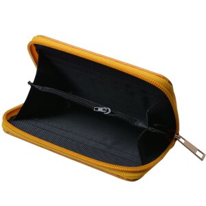 Clayre & Eef JZWA0130Y Peňaženka žltá 19x9 cm