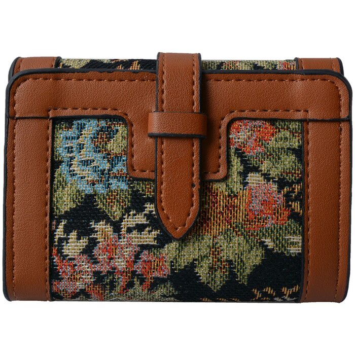 Clayre & Eef JZWA0135 Peňaženka čierna 14x10 cm