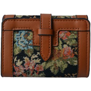 Clayre & Eef JZWA0135 Peňaženka čierna 14x10 cm