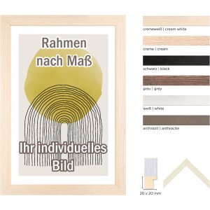 Drevený rám Walther Malaga 2 typy skiel a...