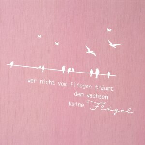 Goldbuch zakladač A4 cheeky & free dusky pink wings 28,5x32x8 cm