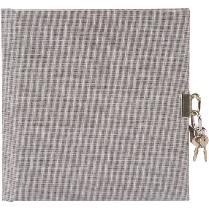 Goldbuch diár Summertime sivý 16,5x16,5 cm 96 bielych strán