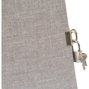 Goldbuch diár Summertime sivý 16,5x16,5 cm 96 bielych strán