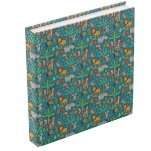 Henzo Jumbo fotoalbum Jungle 30x30 cm 100 bielych...