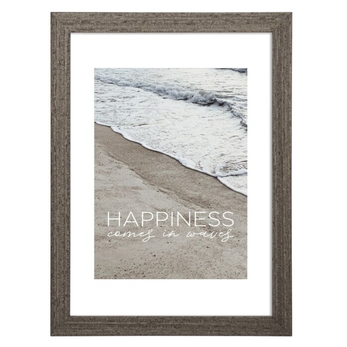 Hama MDF drevený rám Waves 13x18 cm taupe