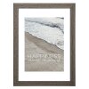 Hama MDF drevený rám Waves 13x18 cm taupe