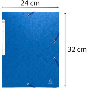 Scrapbook elastický 3 chlopne Scotten Manila kartón 400g DIN A4