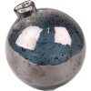 Clayre & Eef 6GL4290 Váza Ø 10x10 cm sivá