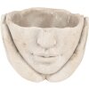 Clayre & Eef 6TE0413S Kvetináč 17x17x11 cm Sivá - béžová