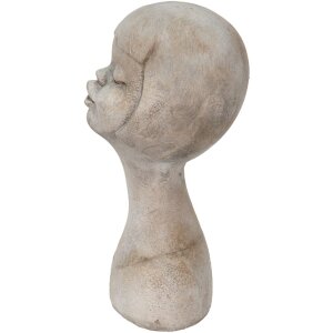 Clayre & Eef 6TE0422L Busta dievča 12x11x24 cm Béžová