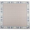 Obrus Clayre & Eef BBF15 150x150 cm béžový - modrý