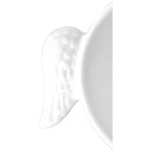 Miska Clayre & Eef WINBO 14x10x5 cm - 150 ml biela miska na polievku