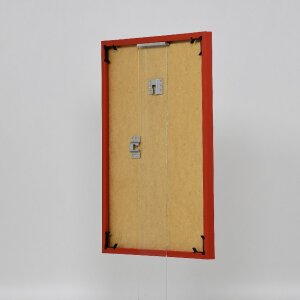 Efektný plastový rám Art red 18x24 cm číre sklo