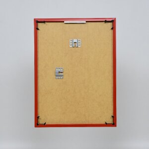 Efektný plastový rám Art red 18x24 cm číre sklo