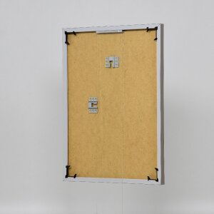 Efektný plastový rám Art platinum 20x28 cm číre sklo
