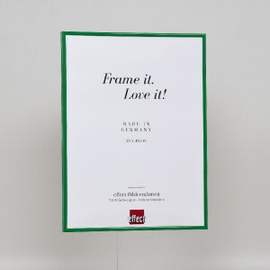 Efektný plastový rám Art green 28x35 cm číre sklo