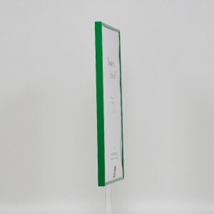 Efektný plastový rám Art green 40x40 cm číre sklo