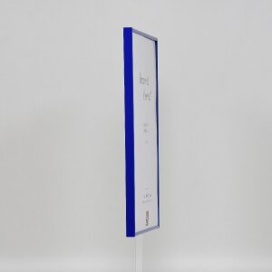 Efektný plastový rám Art blue 40x60 cm číre sklo