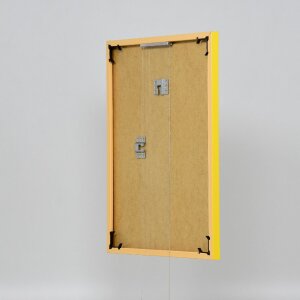 Efektný plastový rám Art yellow 40x60 cm číre sklo