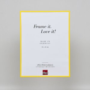 Efektný plastový rám Art yellow 40x60 cm číre sklo
