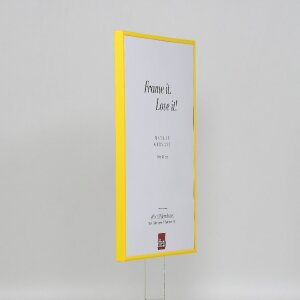 Efektný plastový rám Art yellow 40x60 cm číre sklo