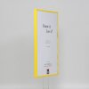 Efektný plastový rám Art yellow 40x60 cm číre sklo
