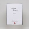 Efektný plastový rám Art silver 42x59,4 cm číre sklo