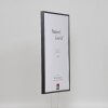 Efektný plastový rám Art antracit 50x100 cm číre sklo