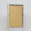 Efektný hliníkový rám na obrazy Quadro 60x60 cm strieborný číre sklo
