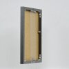 Hliníkový obrazový rám Effect Quadro 62x93 cm antická strieborná číre sklo