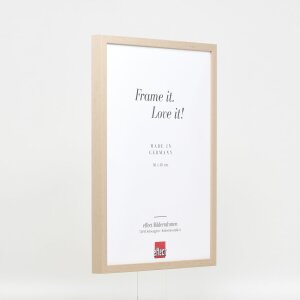 Efekt drevený rám profil 35 svetlohnedý 50x50 cm normálne sklo