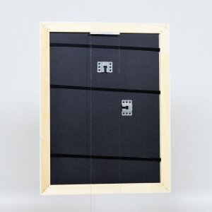 Efekt drevený barokový rám profil 37 biely 7x10 cm normálne sklo