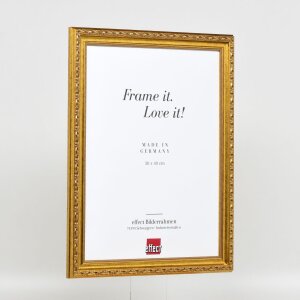 Efekt drevený barokový rám profil 37 antické zlato 60x60 cm normálne sklo