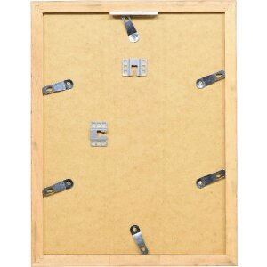 Effect Holz Bilderrahmen Profil 41 Antiksilber 18x27 cm Klarglas