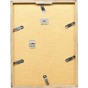 effect Bilderrahmen Holzrahmen Holzprofil 42 Klarglas anthrazit 40x40 cm