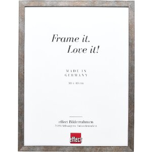 Effect Bilderrahmen Profil 42 Klarglas anthrazit 45x60 cm