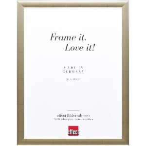 Effect Holz-Bilderrahmen Profil 43 silber 9x13 cm Normalglas