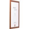Effect Holz-Bilderrahmen Profil 43 braun 25x30 cm