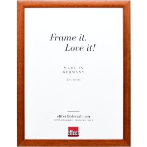 Effect Holz-Bilderrahmen Profil 43 braun 30x30 cm...