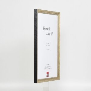 Effect Holzrahmen Profil 48 gold 21x28 cm Klarglas