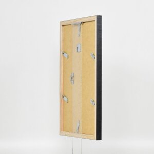 Effect Holzrahmen Profil 48 silber 25x35 cm Klarglas