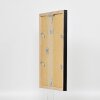 Effect Holzrahmen Profil 48 schwarz 30x30 cm Klarglas