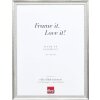 Effect Holzrahmen Profil 48 silber 10,5x14,8 cm Klarglas