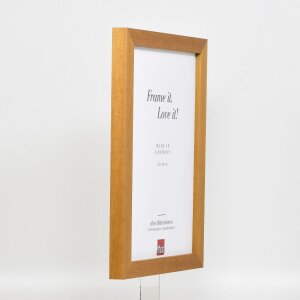 Efektný drevený rám na obrazy profil 52 dubový 70x70 cm normálne sklo