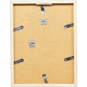 effect 0540-5050-50 Effect Holzrahmen Profil 54 Kalkeiche 50x50 cm Klarglas