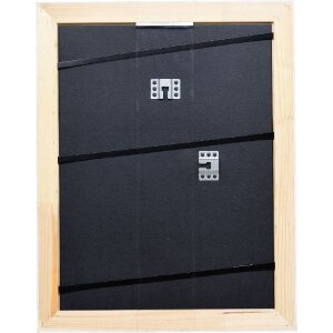 Effect Holzrahmen Profil 68 Elfenbein 18x32 cm mit Klarglas