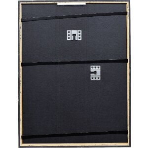 effect Holzbilderrahmen Profil 69 Schwarz 25x35 cm mit Klarglas 0690-2535-03