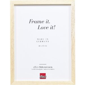 Effect Holzrahmen Profil 74 natur 50x65 cm mit Klarglas