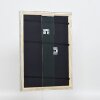 Efekt drevený rám na obraz profil 85 strieborný 14,8x21 cm normálne sklo