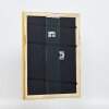 Efekt drevený rám na obraz profil 85 zlatý 14,8x21 cm normálne sklo